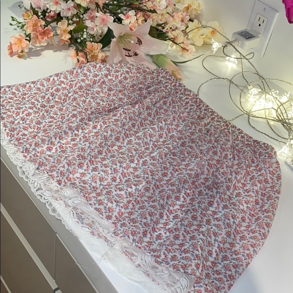 Floral skirt